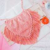 Vermillion Khammano Fringe Bag