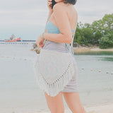 Baby Pastel Khamanno Fringe Bag - Cerulean