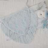 Baby Pastel Khamanno Fringe Bag - Cerulean