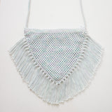 Baby Pastel Khamanno Fringe Bag - Cerulean