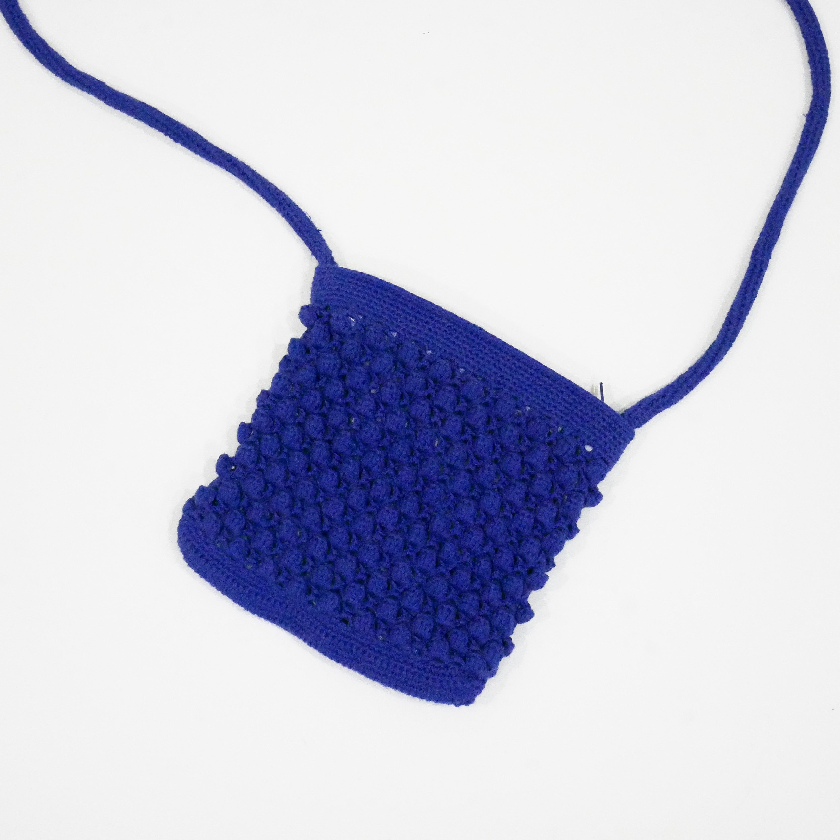 Bleu PomPom Sling Bag