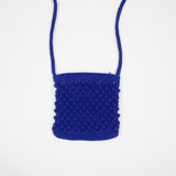 Bleu PomPom Sling Bag