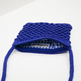 Bleu PomPom Sling Bag