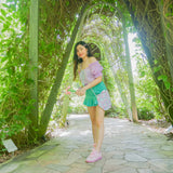 Twirling Floral Sling Bag