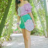 Twirling Floral Sling Bag