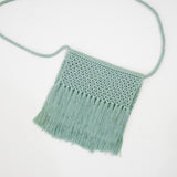 Mint Fringe Bag