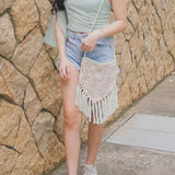 Hazel Twist Fringe Bag