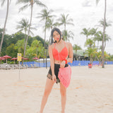 Vermillion Khammano Fringe Bag