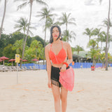 Vermillion Khammano Fringe Bag