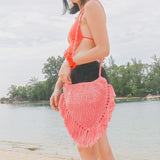 Vermillion Khammano Fringe Bag