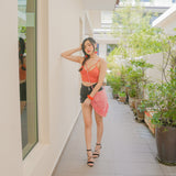 Vermillion Khammano Fringe Bag