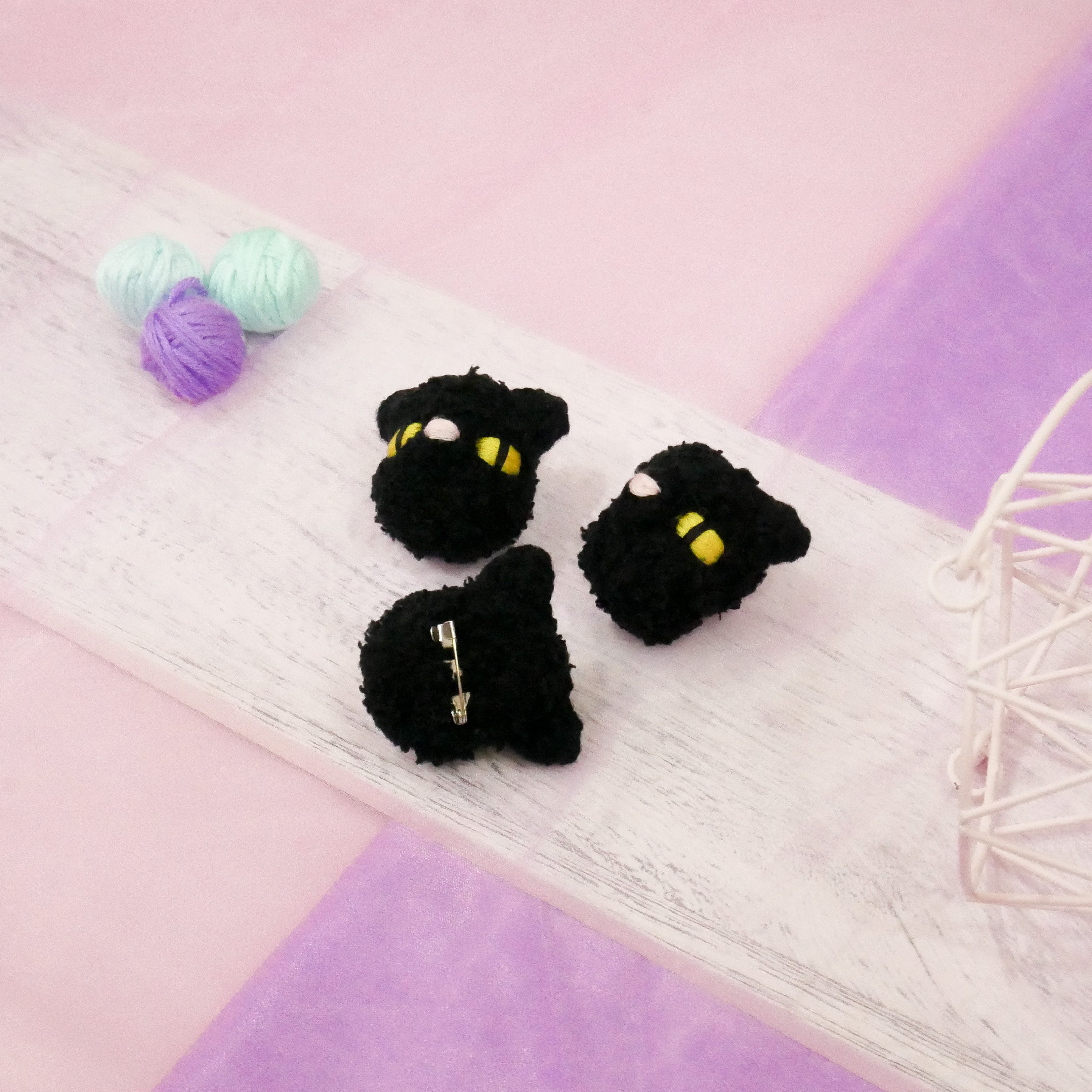 Black Cat Brooch