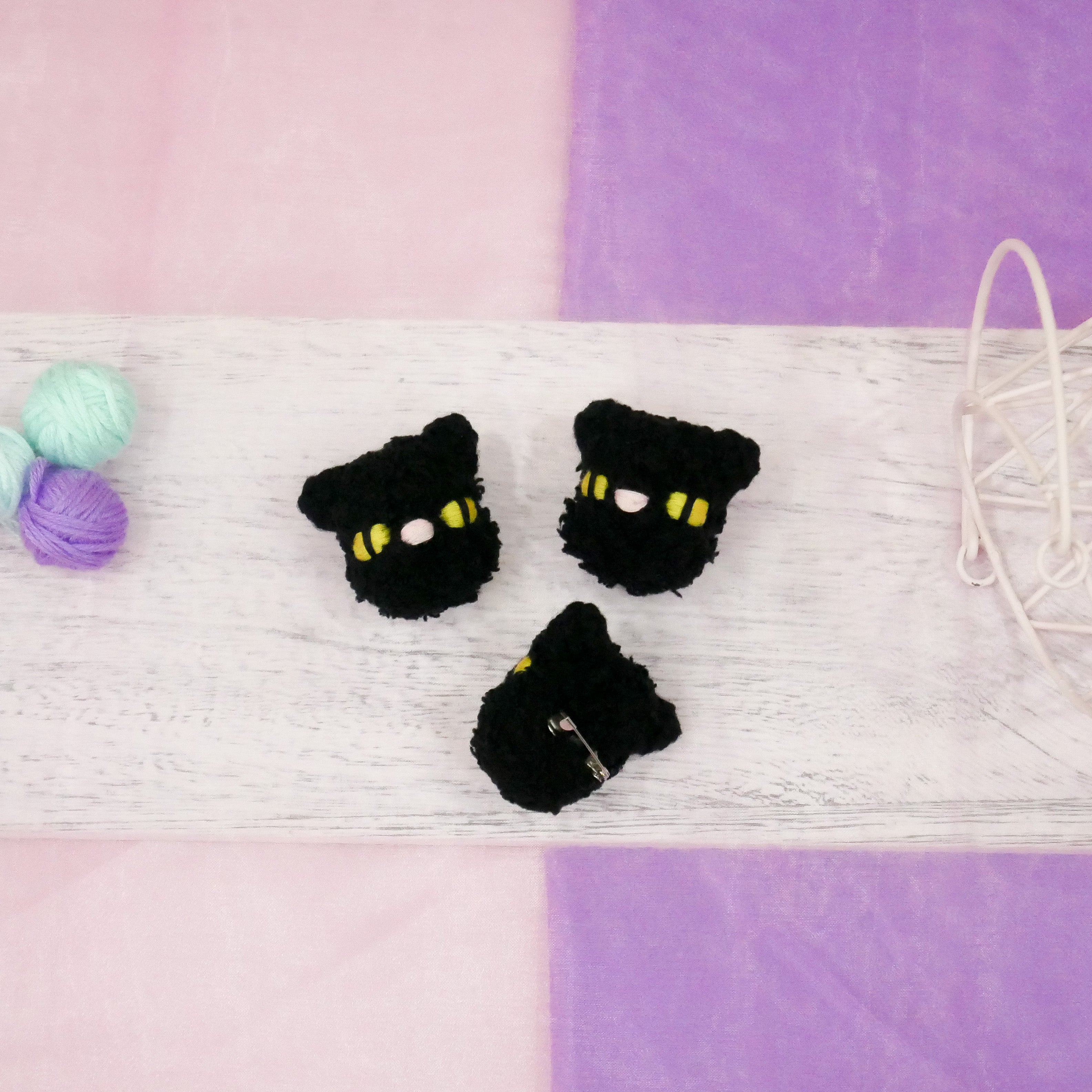 Black Cat Brooch