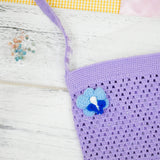 Blue Orchid Brooch
