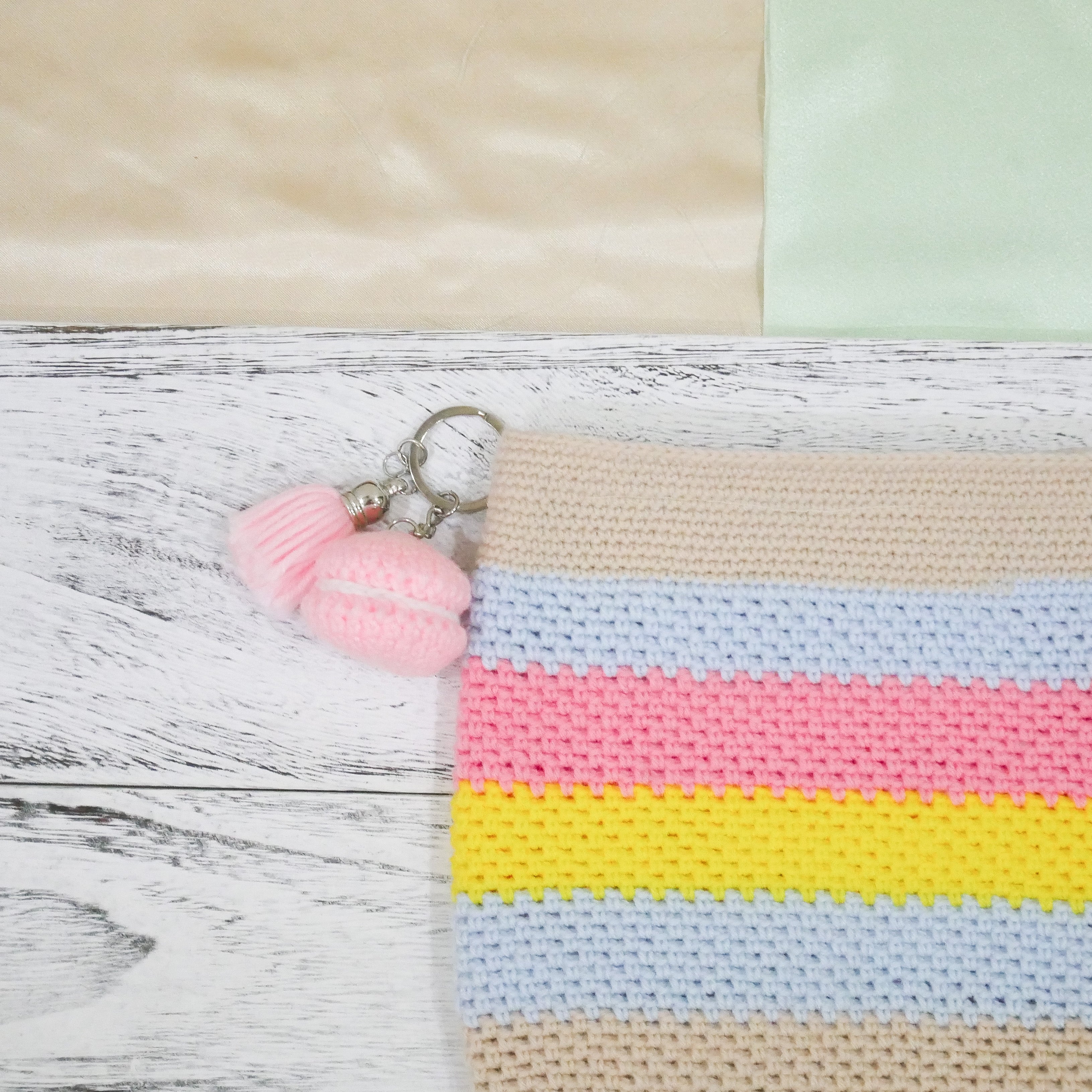 Light Pink Macaron Charm