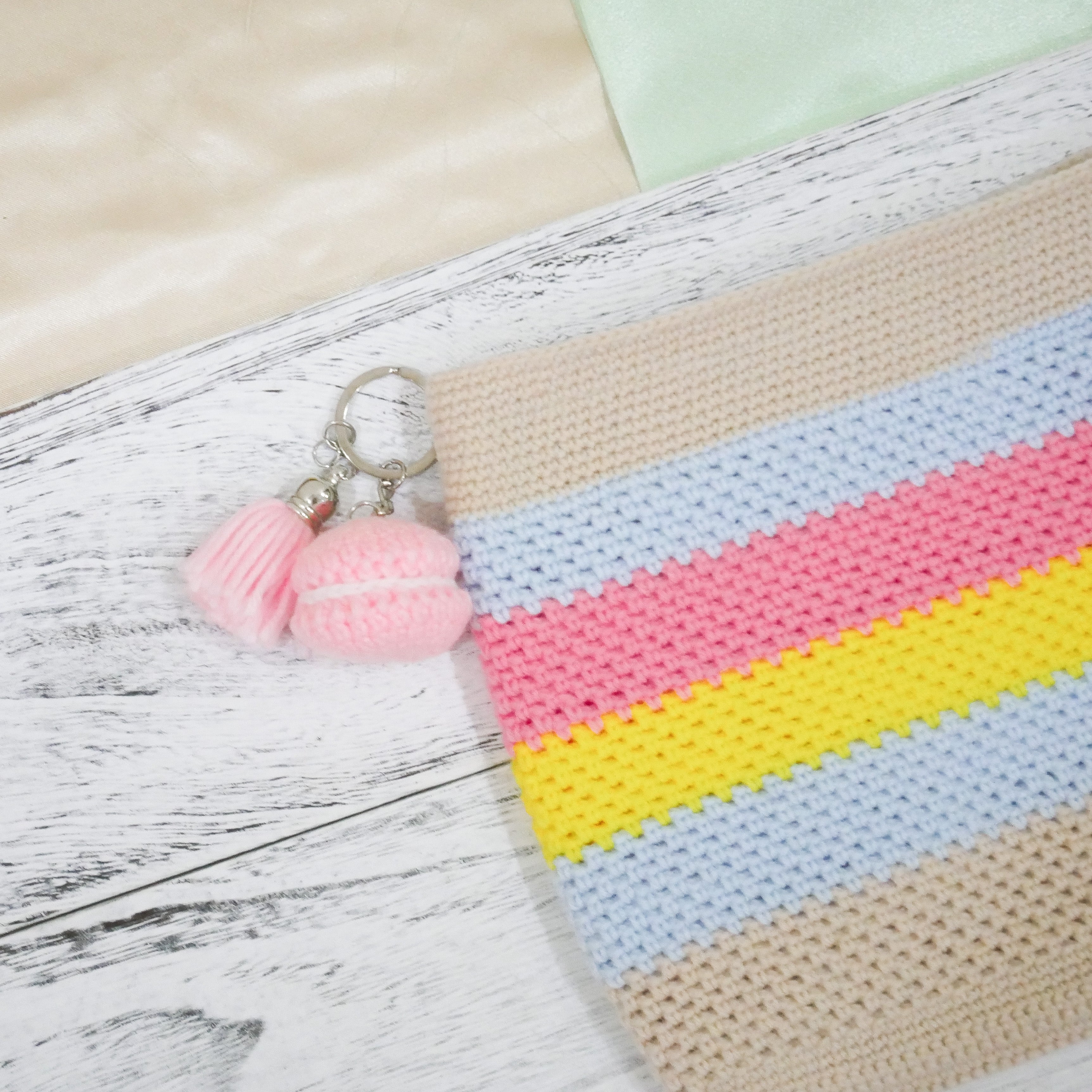 Light Pink Macaron Charm
