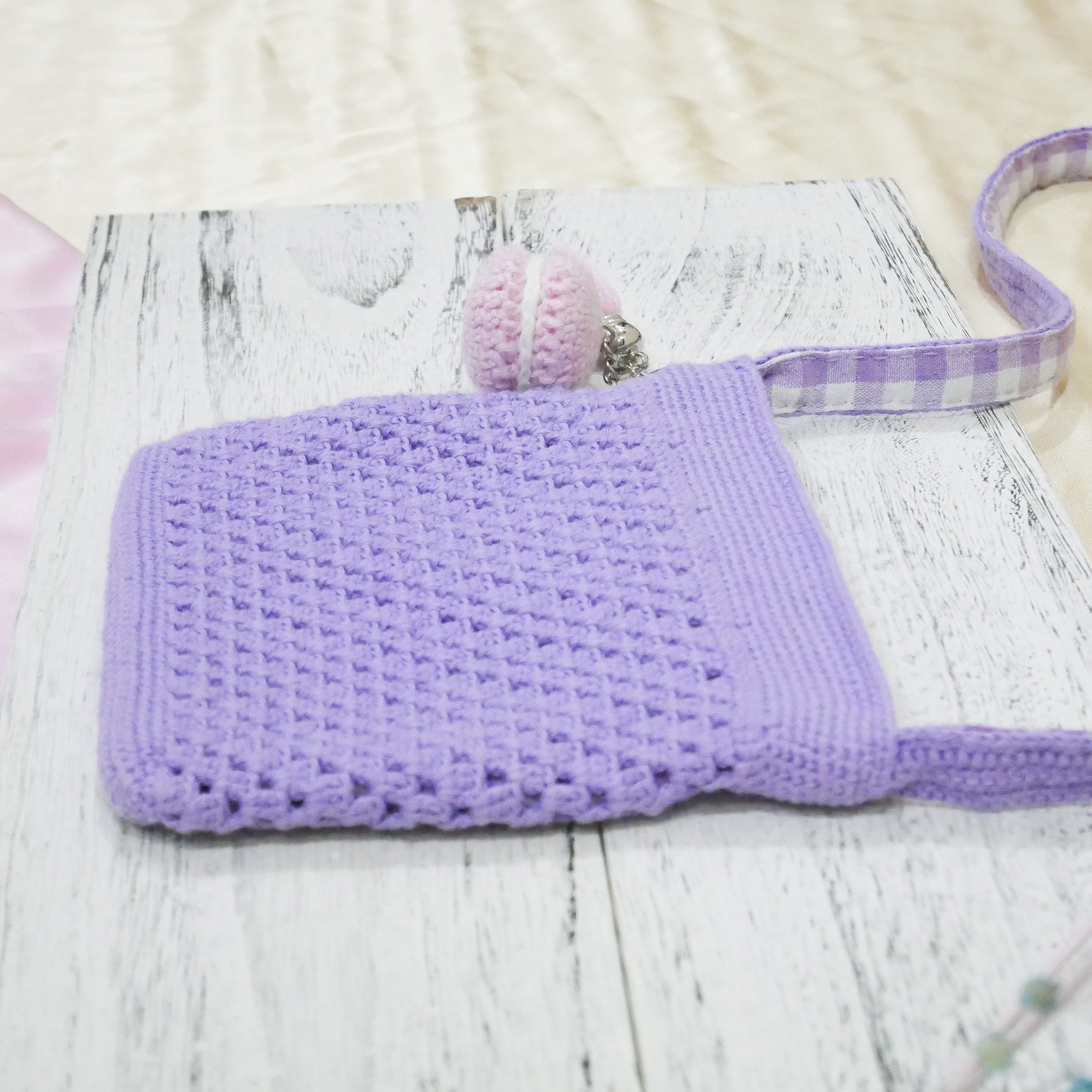 Lilac Macaron Charm