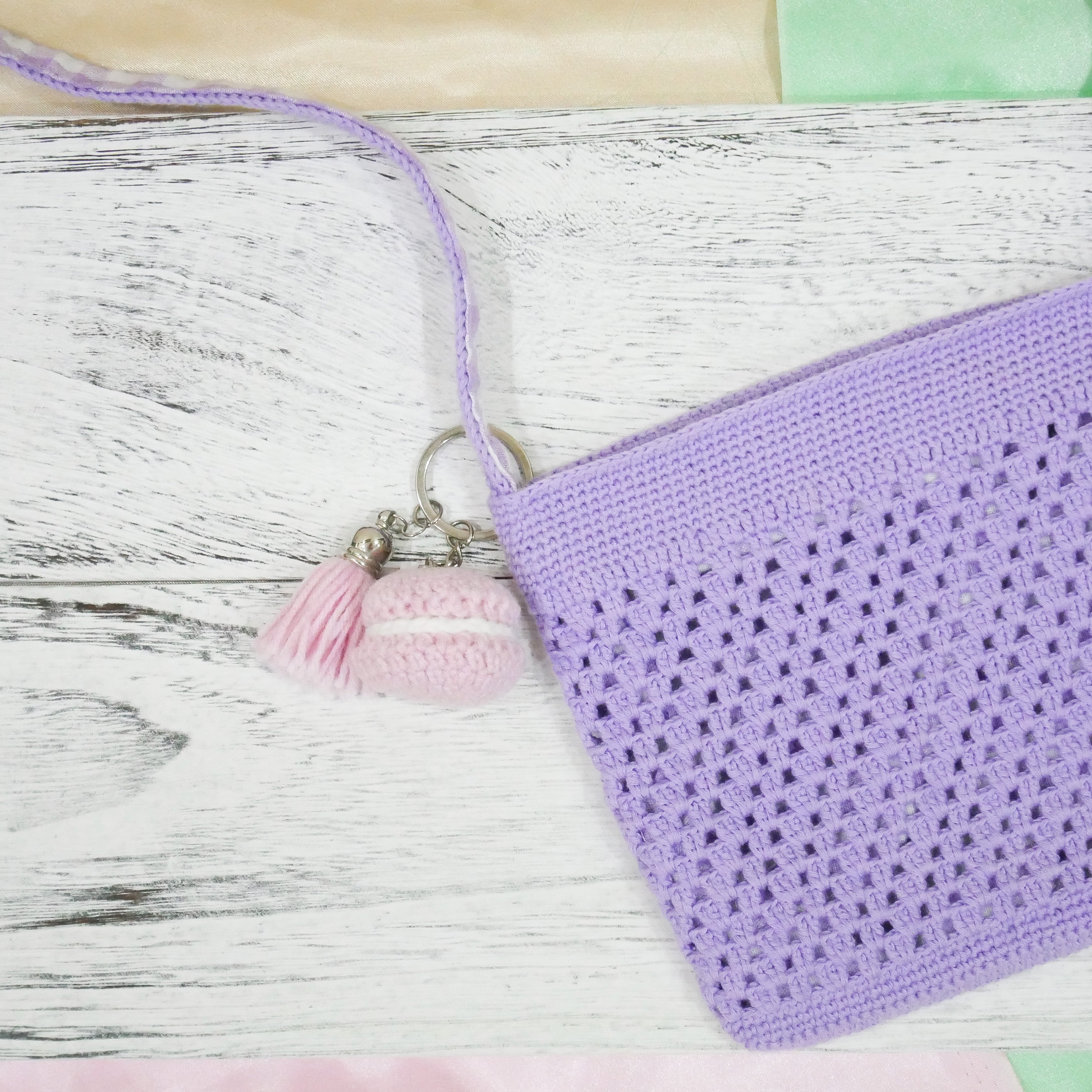 Lilac Macaron Charm