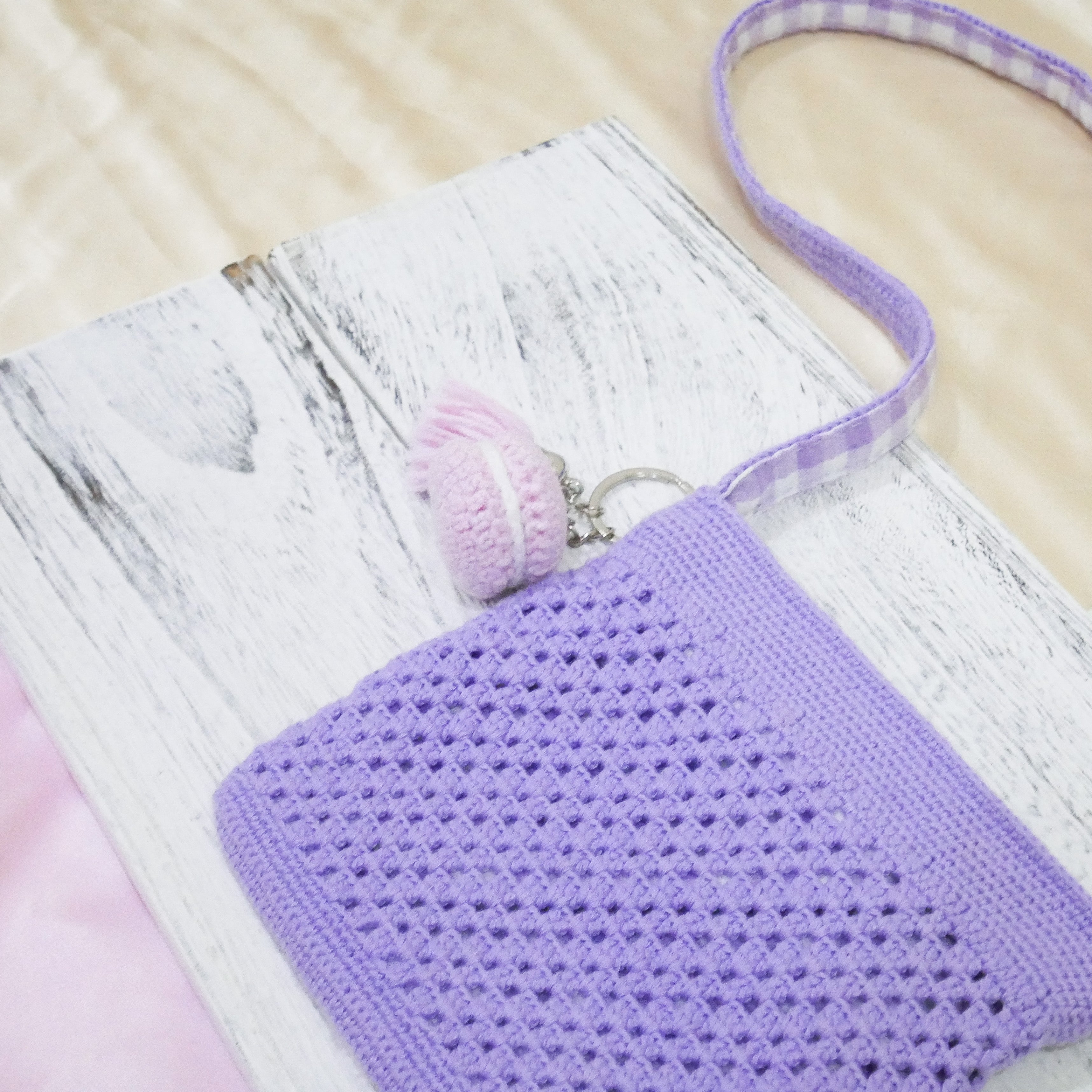 Lilac Macaron Charm