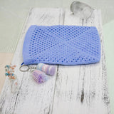 Stacked Macaron Charm (Blue, Lilac, Purple)