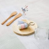 Stacked Macaron Charm (Blue, Pink, Yellow)