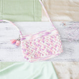 Stacked Macaron Charm (Light Pink, Pink, Purple)