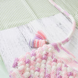 Stacked Macaron Charm (Light Pink, Pink, Purple)