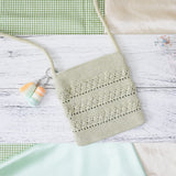 Stacked Macaron Charm (Orange, Yellow, Teal)