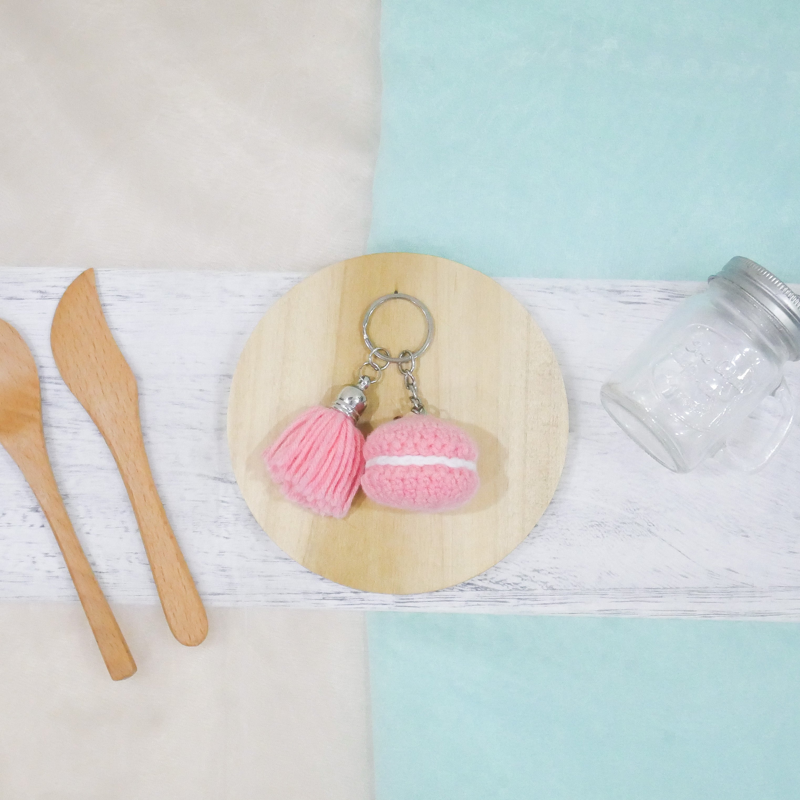 Pink Macaron Charm