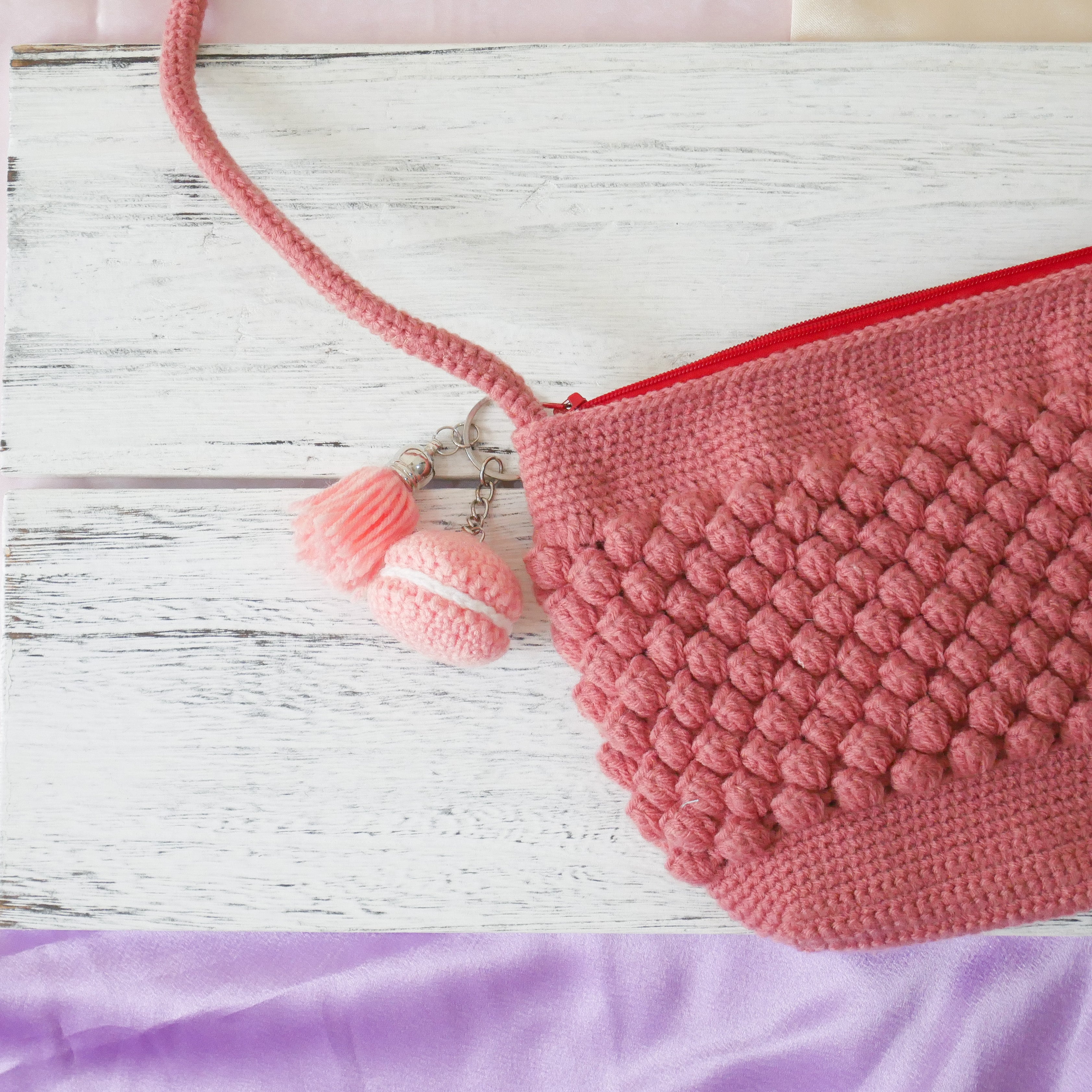 Pink Macaron Charm