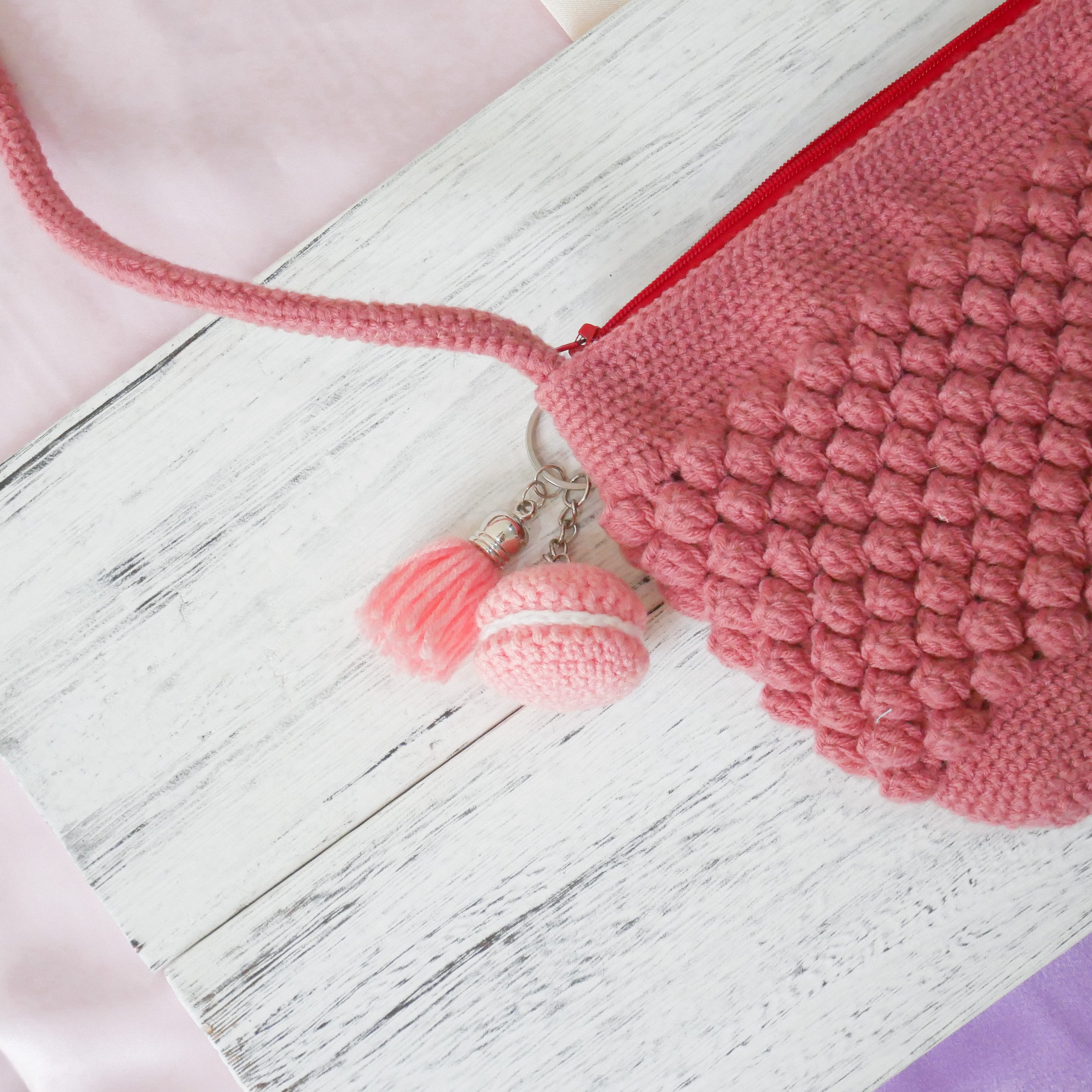 Pink Macaron Charm