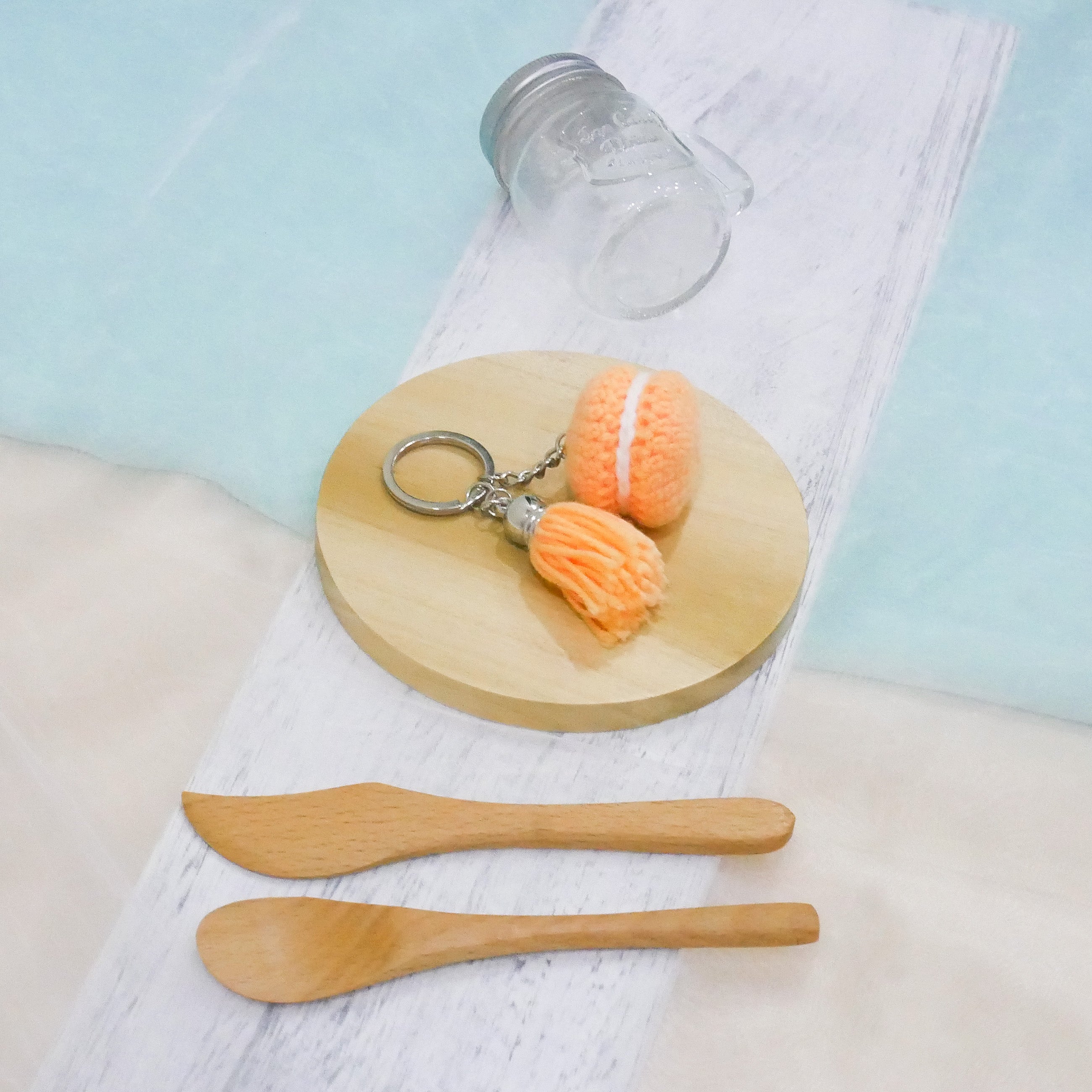 Orange Macaron Charm