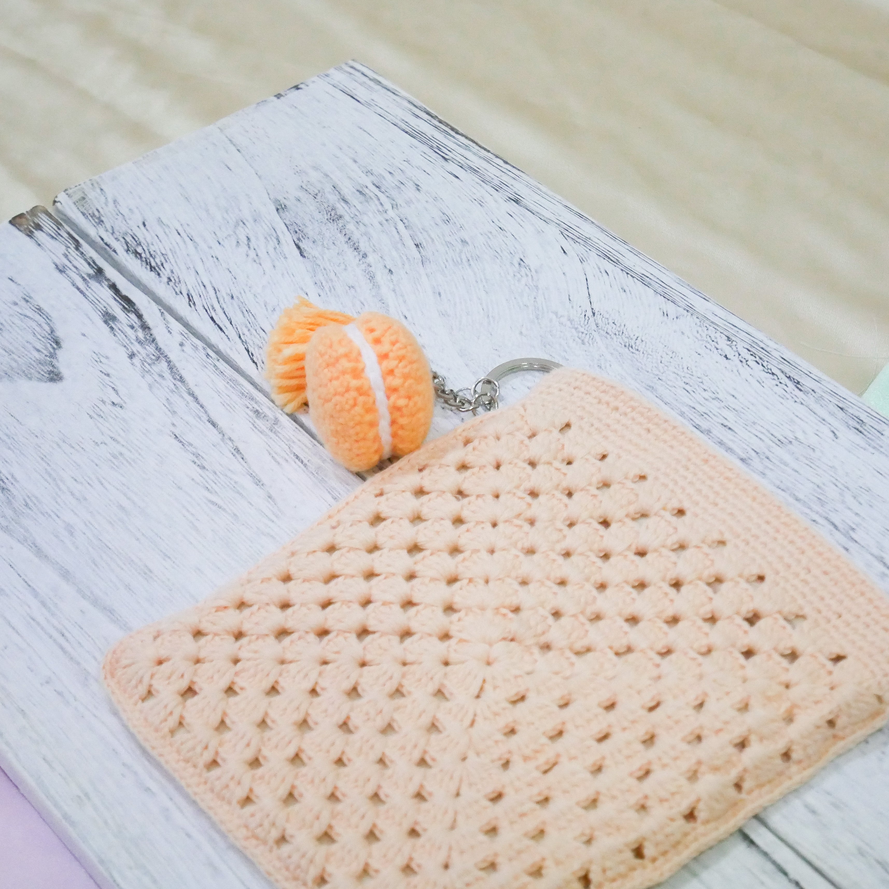 Orange Macaron Charm