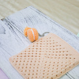 Orange Macaron Charm
