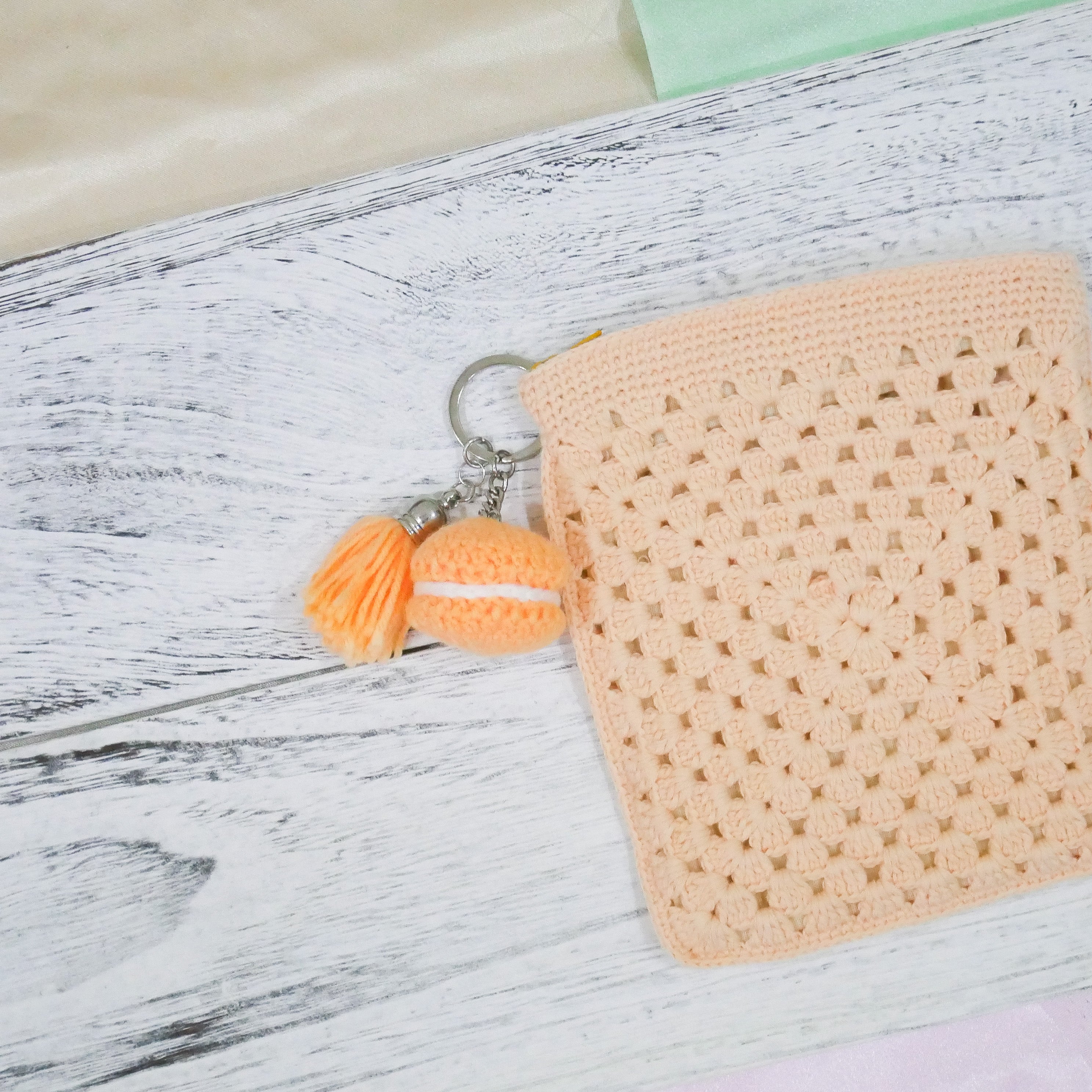 Orange Macaron Charm