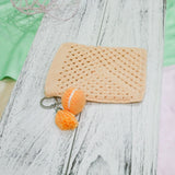 Orange Macaron Charm