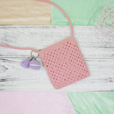 Purple Macaron Charm