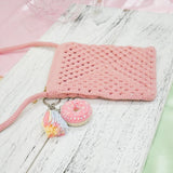 Strawberry Donut Charm