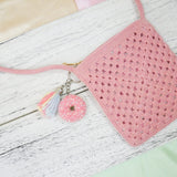 Strawberry Donut Charm