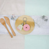 Strawberry Donut Charm