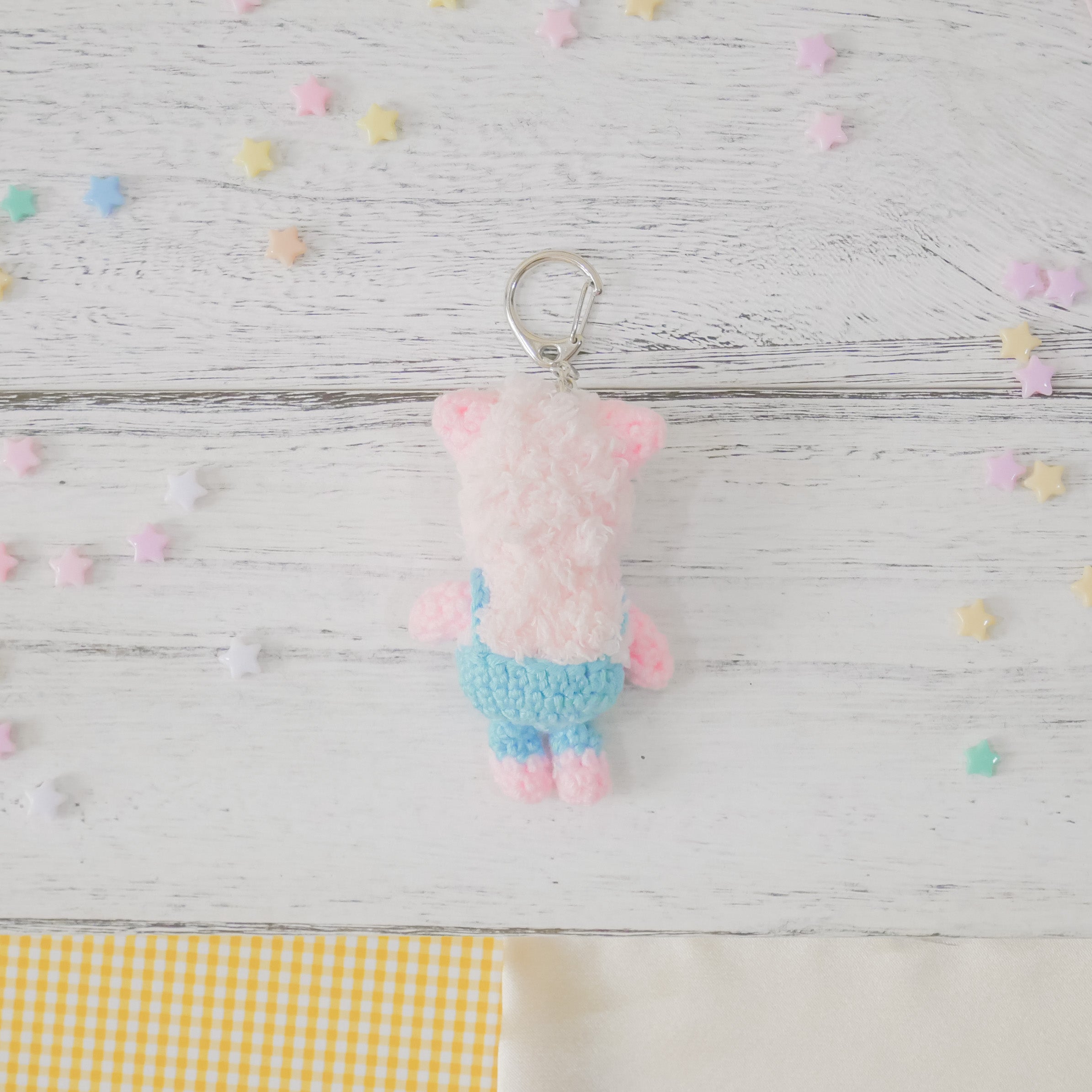 Three Little Pigs Charm (no blush) - Blue