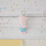 Three Little Pigs Charm (no blush) - Blue