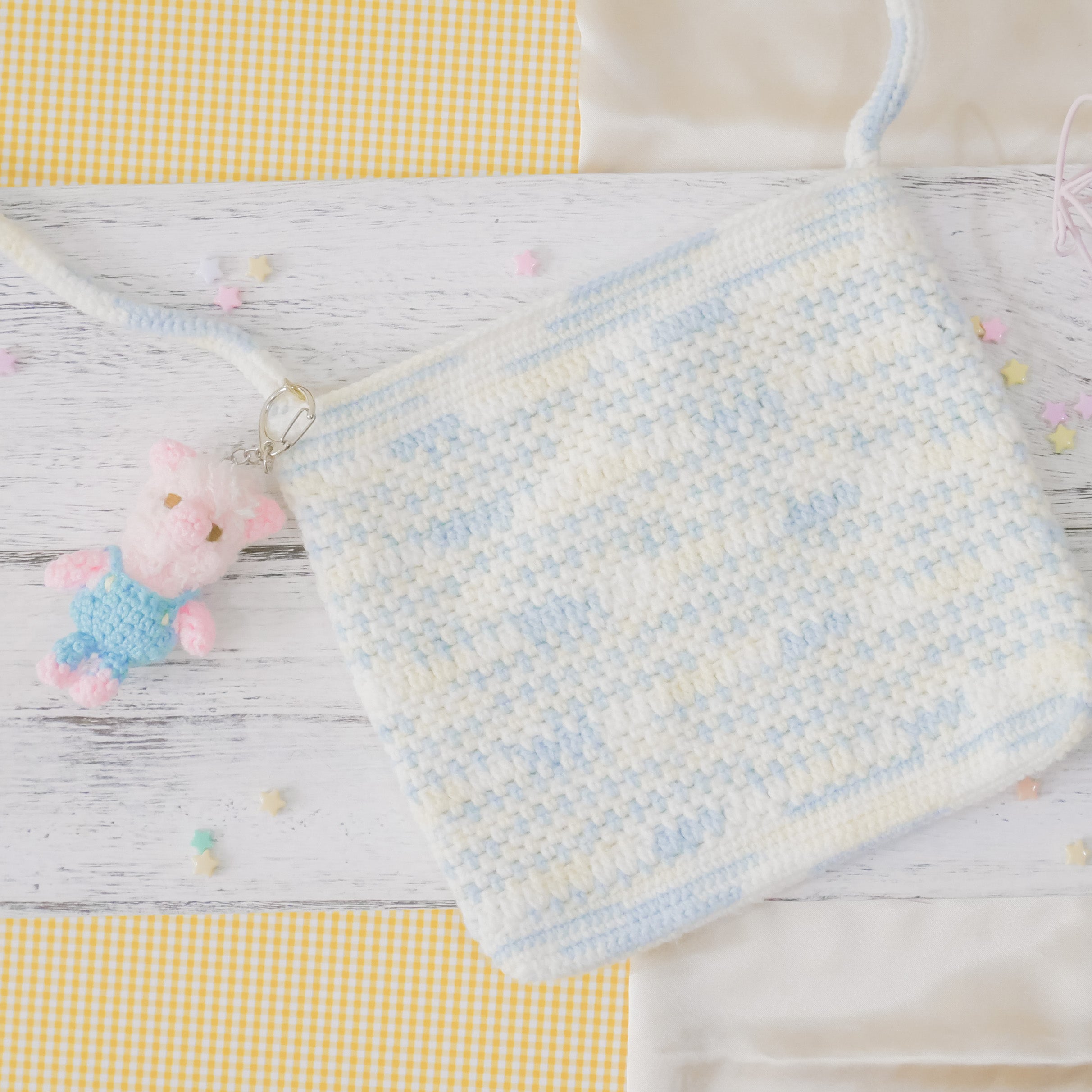 Three Little Pigs Charm (no blush) - Blue