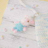 Three Little Pigs Charm (no blush) - Blue