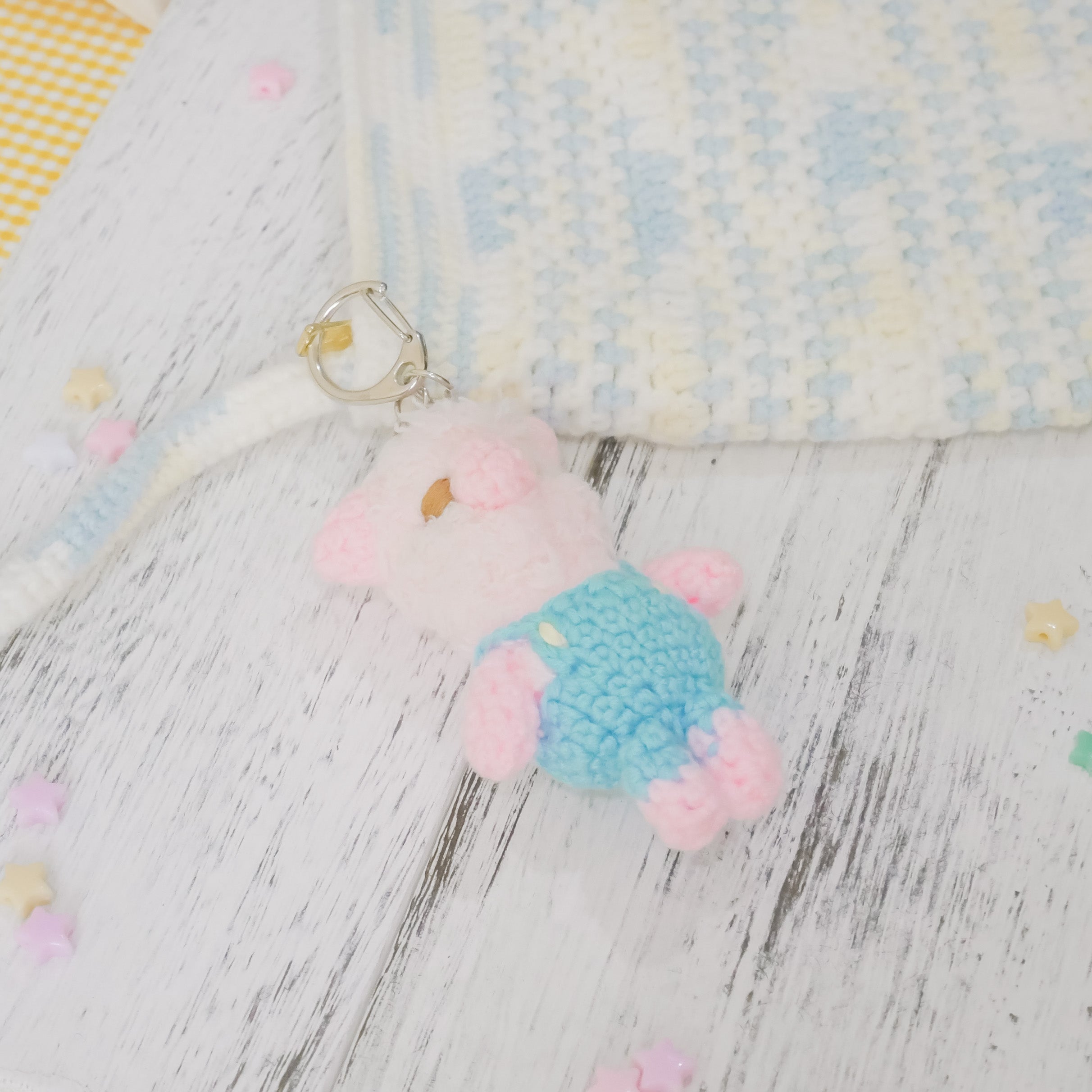 Three Little Pigs Charm (no blush) - Blue