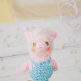 Three Little Pigs Charm - Blue