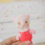 Three Little Pigs Charm - Red