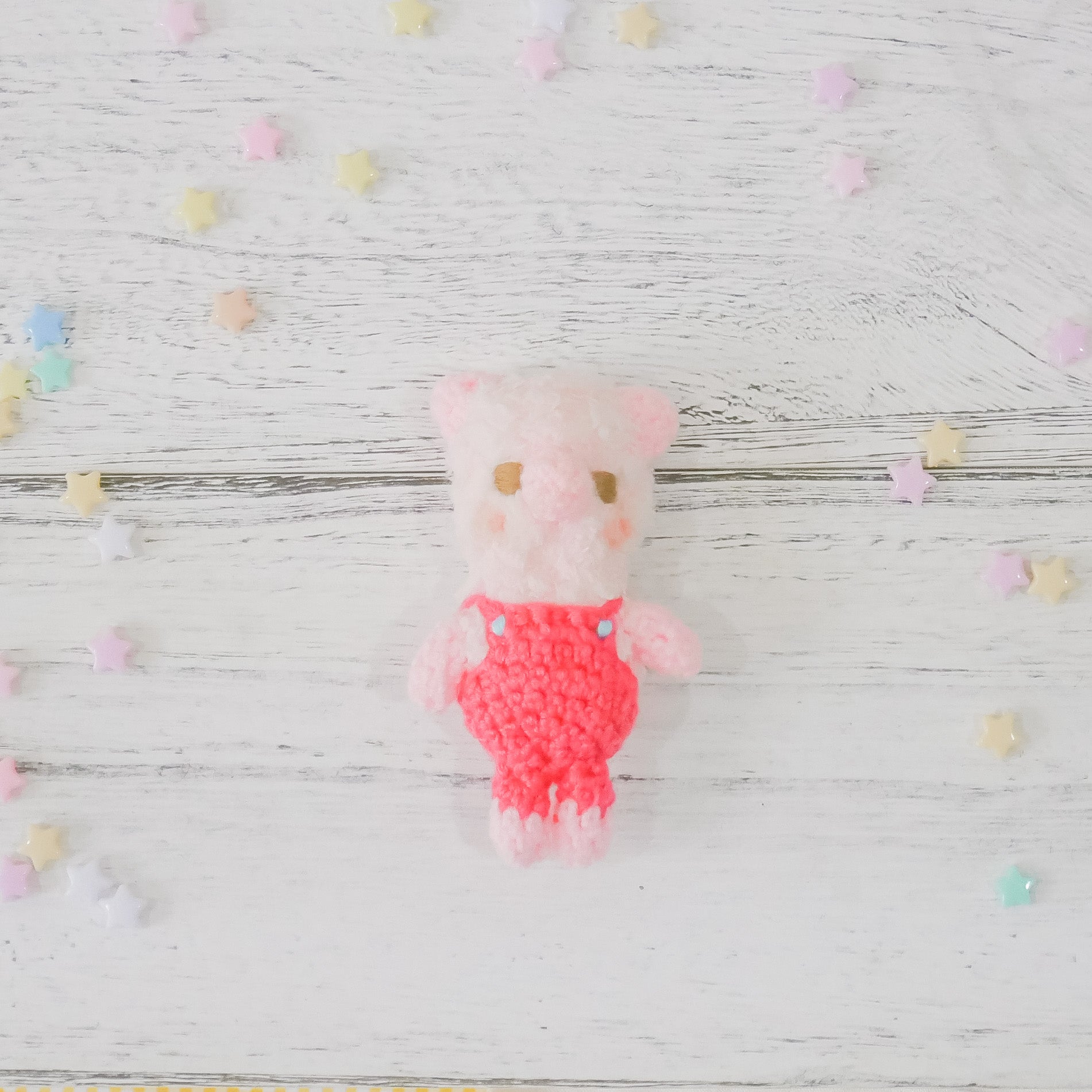 Three Little Pigs Charm - Red