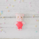 Three Little Pigs Charm - Red