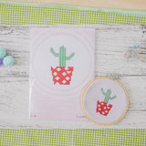 Cererus Cactus (Red) - Cross Stitch Kit